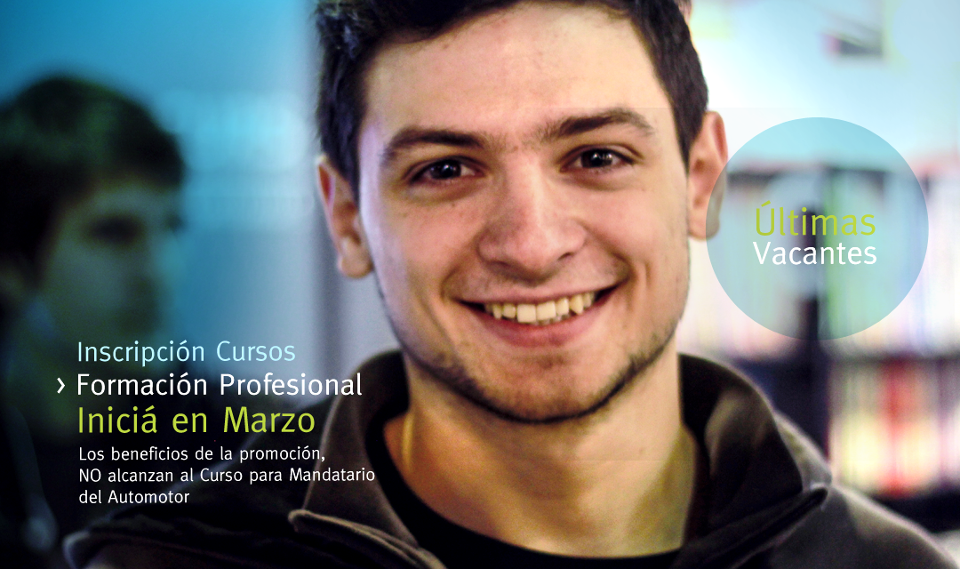 Formación Laboral ¡Abrimos la inscripción Marzo 2018!