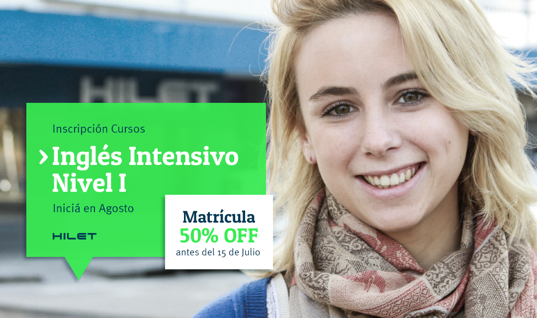 Inglés Intensivo – Inscripción Agosto
