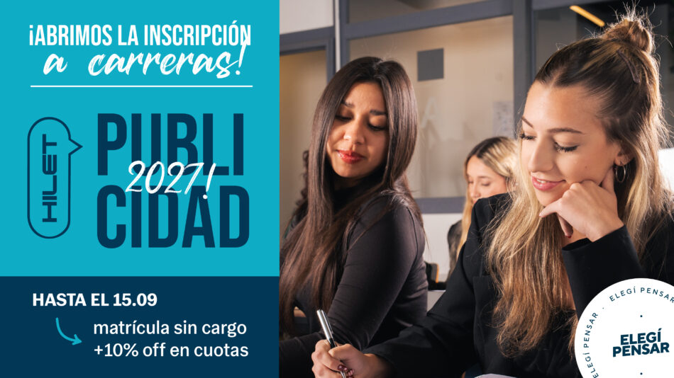 Inscripción Carrera Publicidad 2027